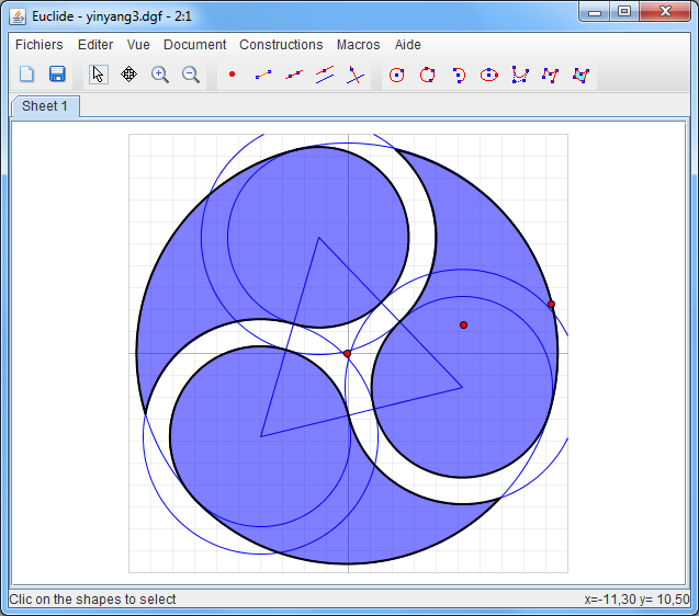 Example of use of Euclide